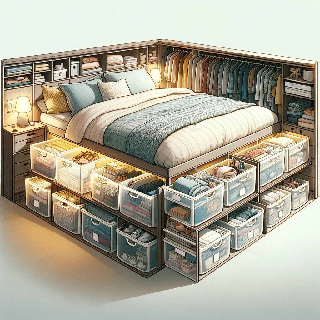 Transform Your Bedroom with Clever Storage Beds