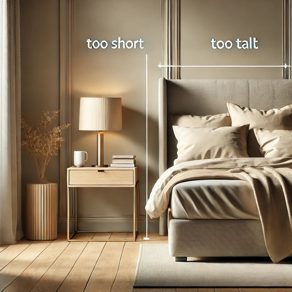 The Best Height for Bedside Tables