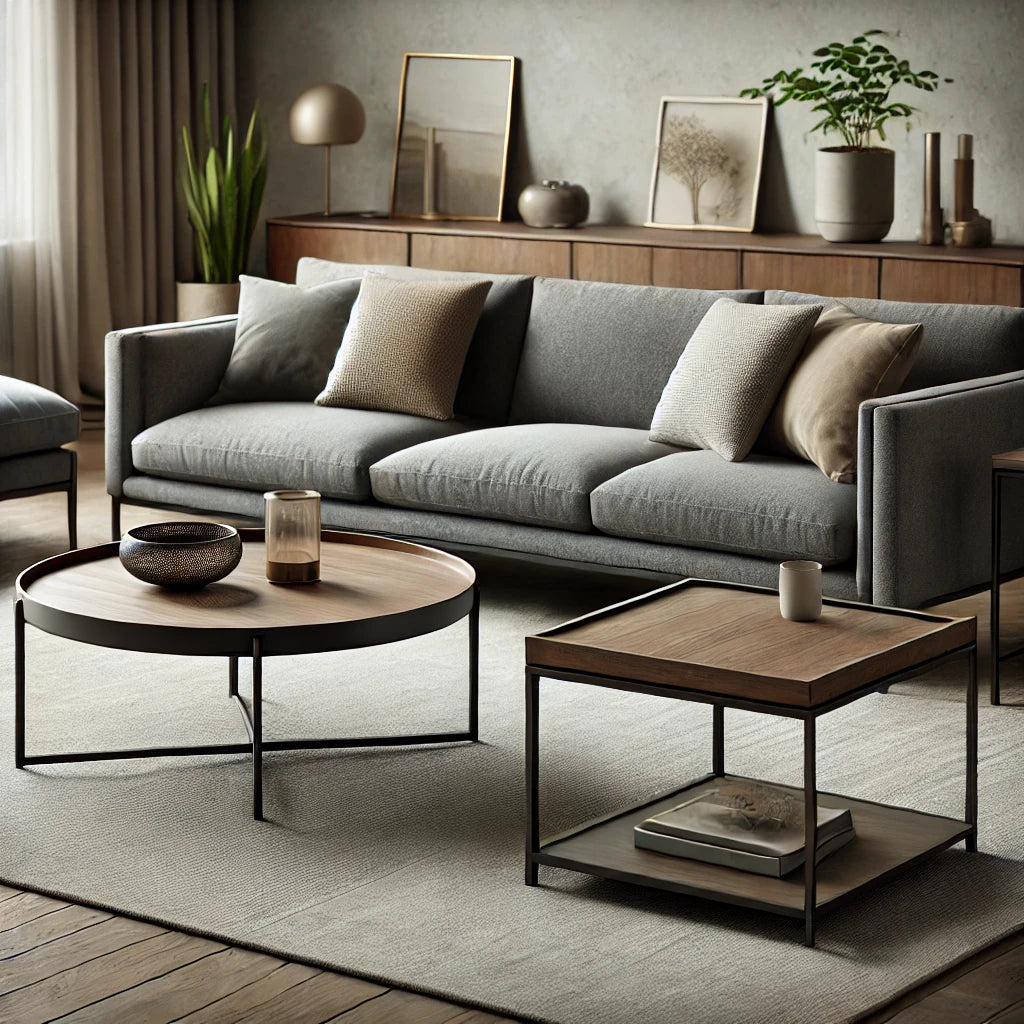 Coffee Tables to Complement Grey Couches