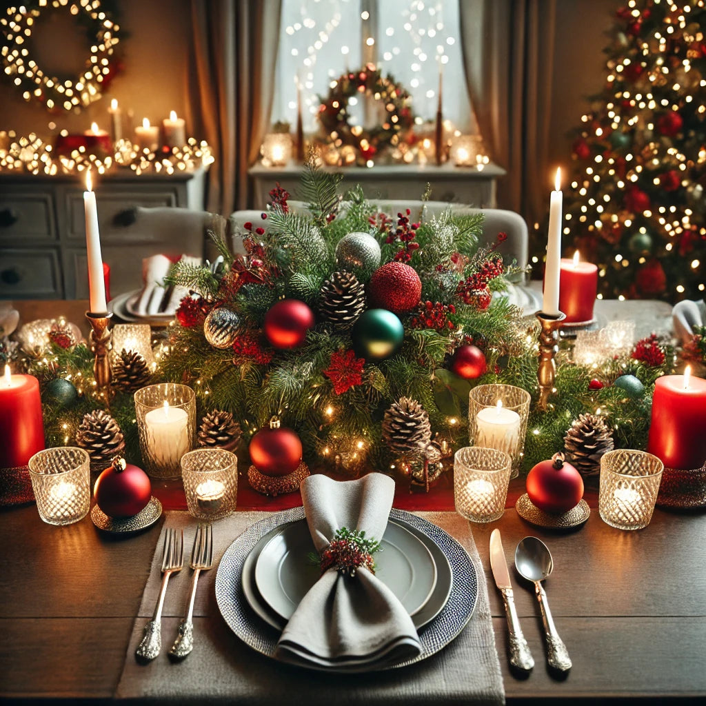 Enchanting Christmas Dining Table Ideas