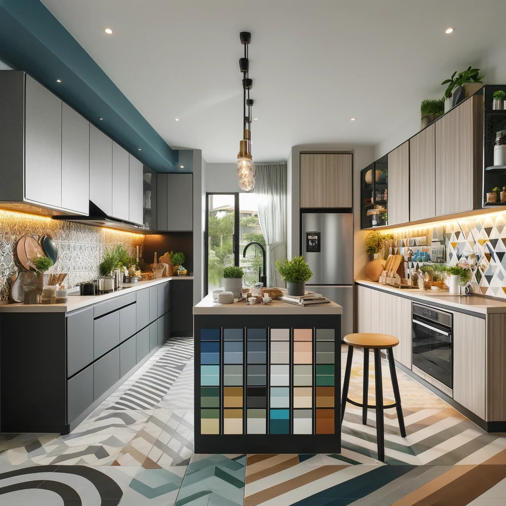 HDB Kitchen Colour Inspirations for a Fresh Look