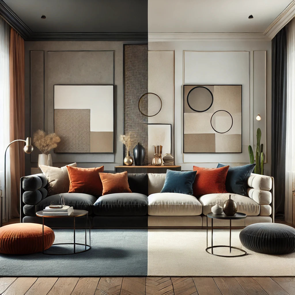 Light vs. Dark Colours: The Ultimate Sofa Choice