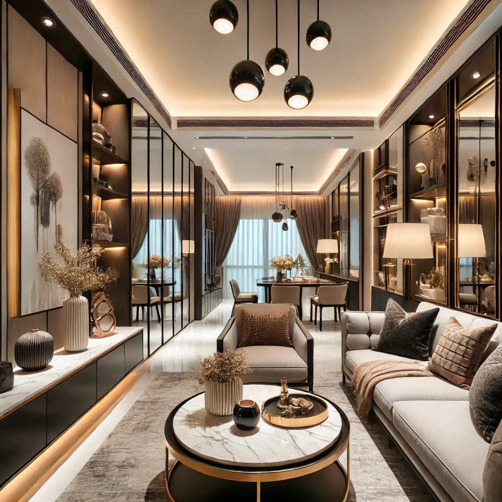 Luxe Living Room Ideas for Your HDB