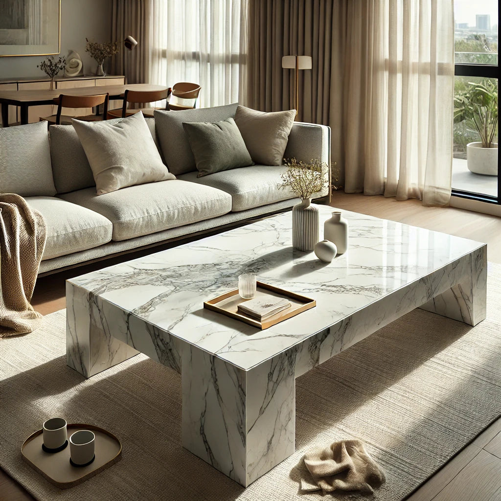 Simple Ways to Care for Your Marble Coffee Table