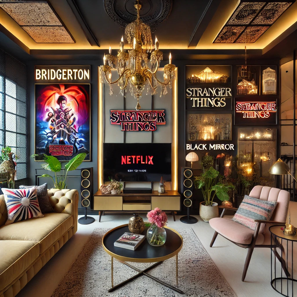 Netflix-Inspired Home Makeover