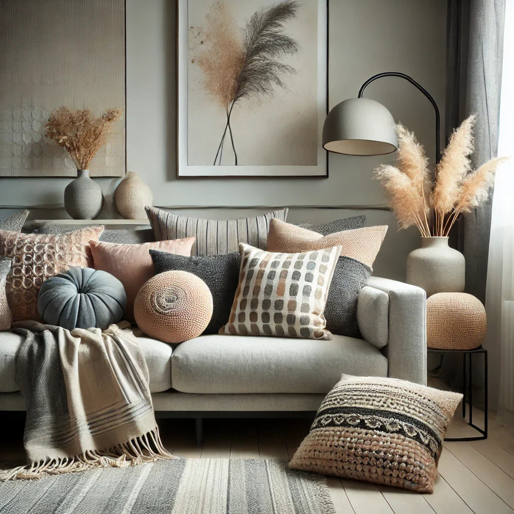 Simple Sofa Upgrades with Throw Pillows