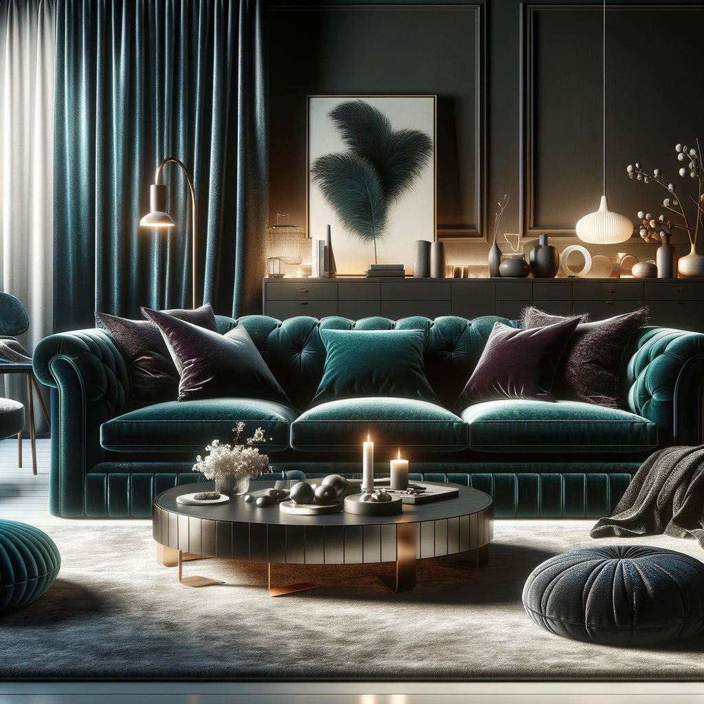 The Undeniable Charm of Velvet Sofas