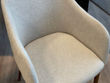 Margo Fabric Dining Chair, Pearl Sand