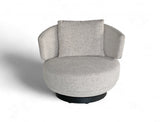 Aurora Swivel Armchair, Sand Grey