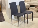 Won Fabric Dining Chair, Liquorice (Stackable)