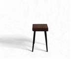 Bruno Solid Suar Wood Stool