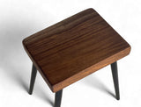 Bruno Solid Suar Wood Stool