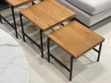 Lexi Nesting Solid Wood Side Tables