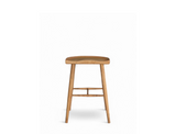 Cleo Solid Wood Counter Stool, Natural