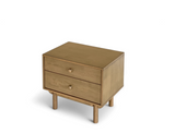 Coco Wood Bedside Table, Set of 2