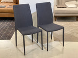 Won Fabric Dining Chair, Liquorice (Stackable)