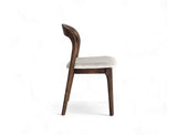 Elisa Fabric Dining Chair, Vanilla