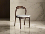 Elisa Fabric Dining Chair, Vanilla