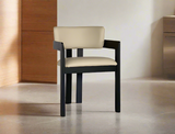 Gustav Dining Chair (Top Grain Leather), Natural