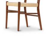 Harrison Wood Chair, Walnut Brown