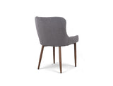 Justina Chair, Smoke Grey, Set of 4