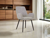 Kinsley Fabric Dining Chair, Toffee