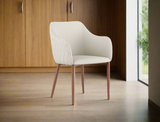 Margo Fabric Dining Chair, Pearl Sand