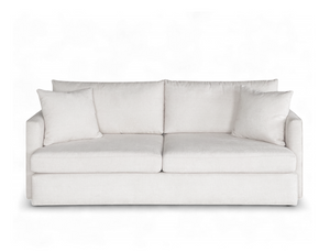 Owen 3 Seater Sofa, Beige Velvet