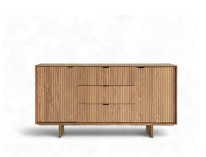 Riley Wood Sideboard, Natural Oak