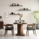 Stefano Wood Dining Table (180cm), American Walnut