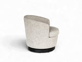 Vienna Swivel Armchair, Sand Grey