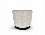 Vienna Swivel Armchair, Sand Grey