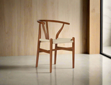 Y Wood Dining Chair, Walnut Brown