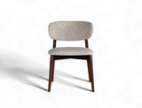 Yumi Fabric Dining Chair, Sand Grey