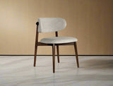 Yumi Fabric Dining Chair, Sand Grey