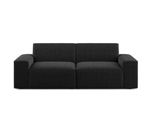 Scott 3 Seater Sofa, Black Granite