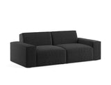 Scott 3 Seater Sofa, Black Granite