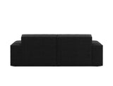 Scott 3 Seater Sofa, Black Granite